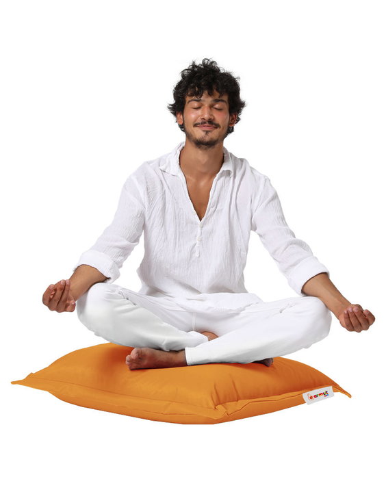 Atelier Del Sofa Cushion Pouf 70x70 - Naranja